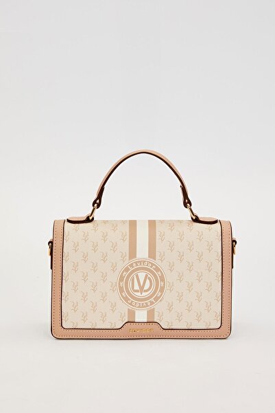 Levidor Mink Logo Monogram Pattern Handbag