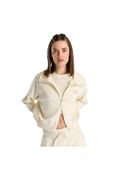 New Balance Lifestyle Kadın Bej Günlük Stil Ceket WNJ1507-SST