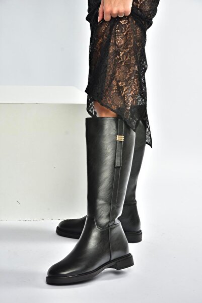 Fox Shoes V973000809 Black Classic Women's Boots