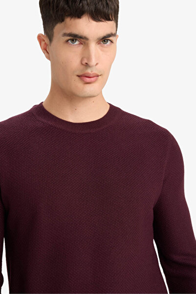 DeFacto Claret Red Men's Sweater F1777Ax/Br464