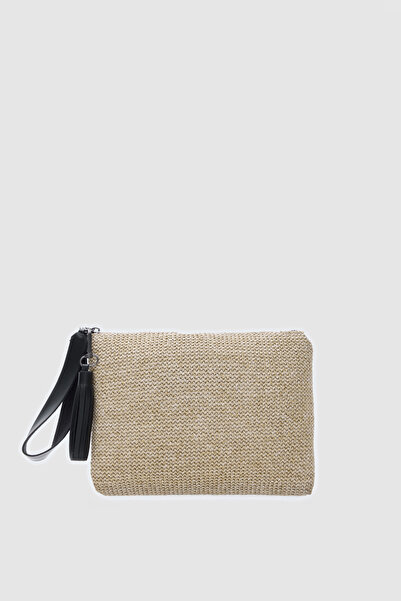 Genel Markalar Coconut Hasır Clutch El Çantası