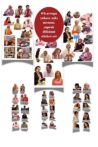 elviano 6'lı AVRUPA YAKASI , AŞK I MEMNU, YAPRAK DÖKÜMÜ 60'lI Laptop Notebook...