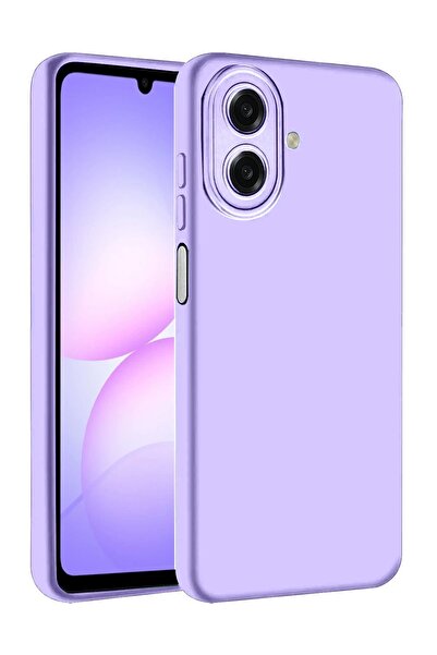 Khayra غطاء سامسونج جالاكسي A07 نانو من السيليكون المخملي - أرجواني - (5796) - ESZAOC9412-5024