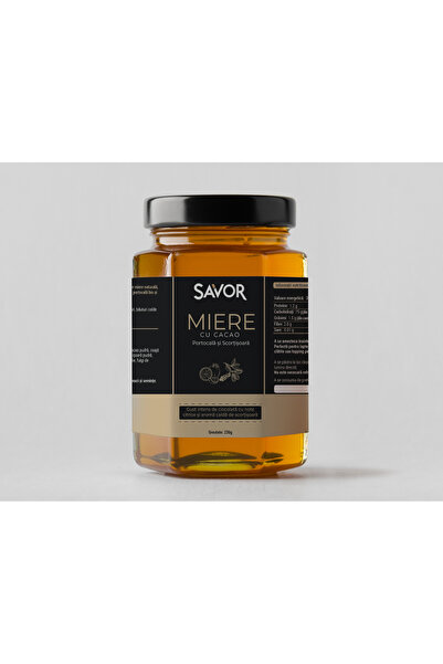 SAVOR Miere cu Cacao, Portocală și Scorțișoară