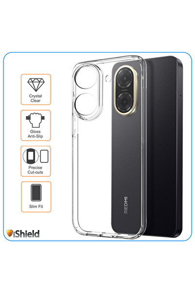 iShield Διαφανής θήκη για Xiaomi Redmi A5 (173"), κλασική σιλικόνη, εξαιρετικ...
