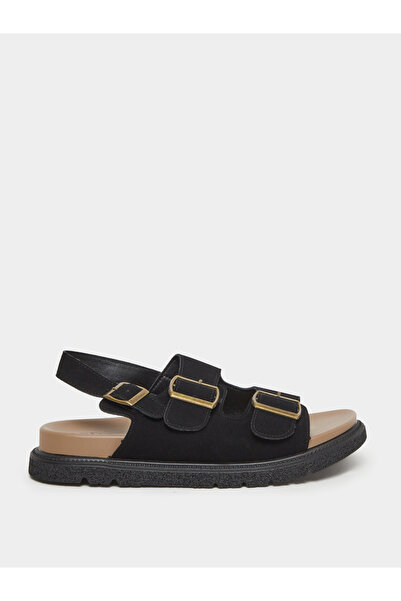 Styli Double Buckle Detail Sandals