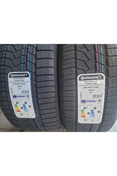 Continental 275/40R19 - 245/45R19 WinterContact TS860S* Set Olarak 2025 Üretim (Run flat Değildir) *
