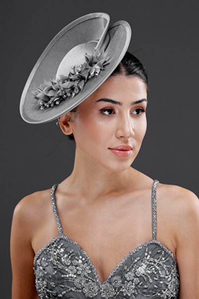 Magic Tiara Çiçek Detaylı Özel Tasarım Kadın Kep – Nikah, Nişan, Düğün ve Öze...
