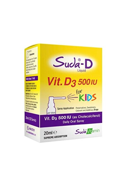 Suda Vitamin Suda-D D3 for Kids Spray 20 ml