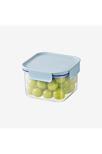locknlock Classic Plus Square Food Container 860ml – Mint, 4-Side Locking, Stackable & Leakproof