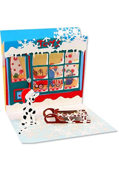 PopShots Felicitare 3D Treasure Magazin de jucarii