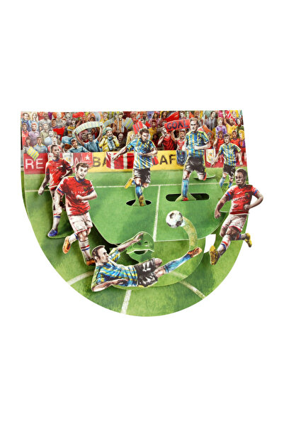 Santoro Felicitare 3D PopnRock Meci de fotbal