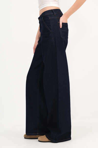 Addax Wide Leg Jean Pants Pn180