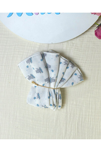 Mimiko مناديل مبللة للفم للأولاد من الموسلين بطبقتين، مجموعة من 6 قطع للأطفال...