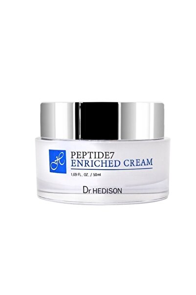 Dr. HEDISON Cremă hidratantă pentru față cu 7 peptide Dr. Hedison, 50 ml