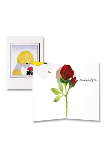 PopShots Felicitare 3D Gandindu ma la tine