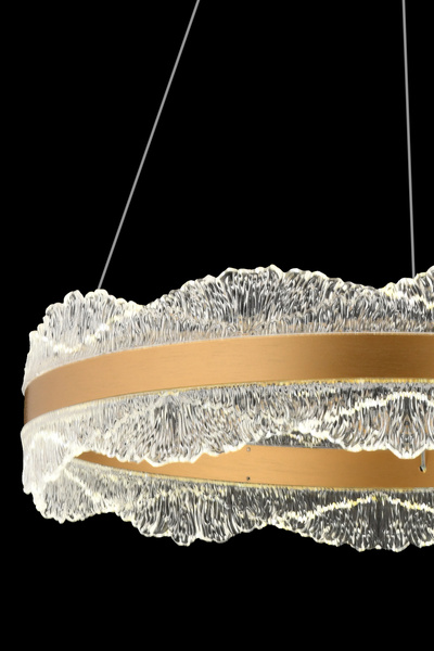 İstanbul Avize Titanic 50'lık Eskitme Kumandalı Lüx3 Renk Led Modern Ledli Avize