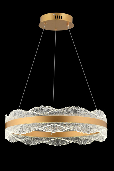 İstanbul Avize Titanic 50'lık Eskitme Kumandalı Lüx3 Renk Led Modern Ledli Avize