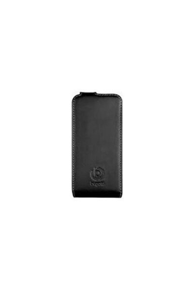 BUGATTI FlipCover Oslo Case for iPhone 5, 5S, Black