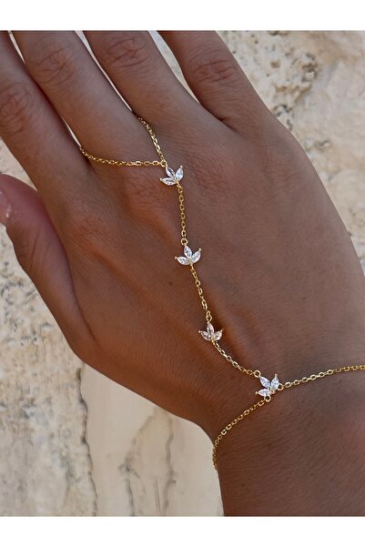Sade Accessory Üç Taşlı Şahmeran (1)