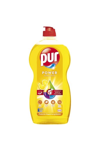 Pür Detergent de vase Pur Power Lemon 1.2L