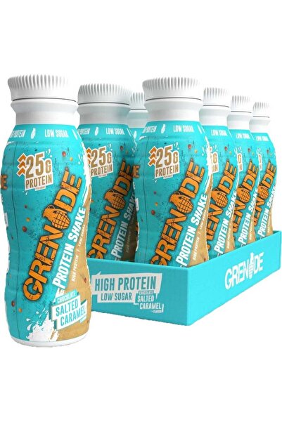 Grenade Protein Shake 330ml Chocolate Salted Caramel Flavor Pack of 8