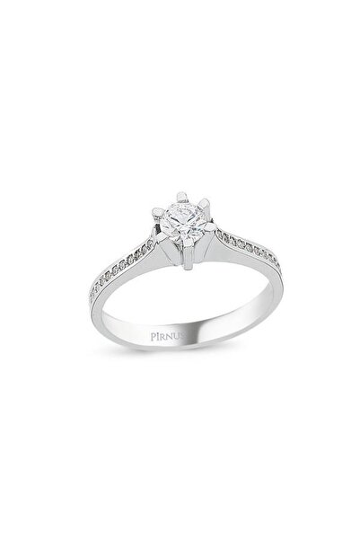 Pirnus Diamond Altın Tektaş Yüzük