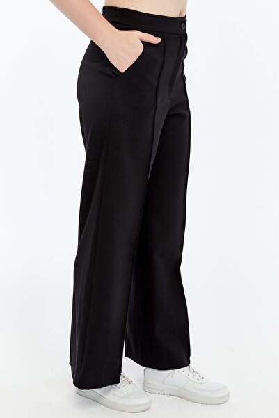 lovmi Women's Classic Palazzo Pants Elegant Design Casual and Office Chic