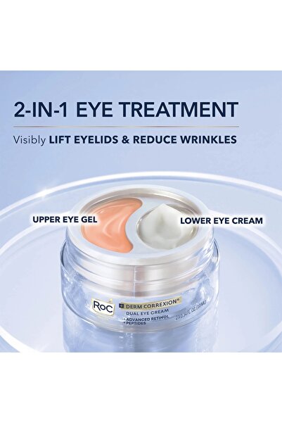 Roc Derm Correxion duo eye cream, 2 x 10 ml