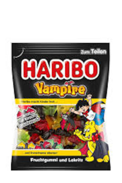 Haribo Vampire fruchtgummi und lakritz candy 175g