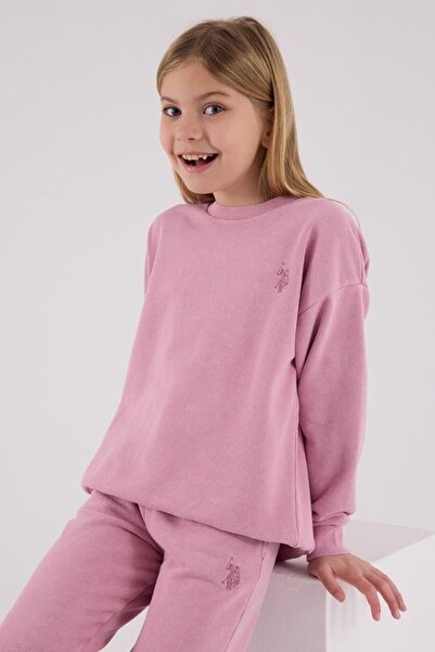 U.S. Polo Assn. U.S. Polo Assn Us2302-4 Girls' Two-Piece Set