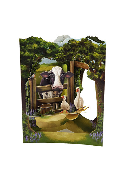 Santoro Felicitare 3D Swing Cards Zona rurala