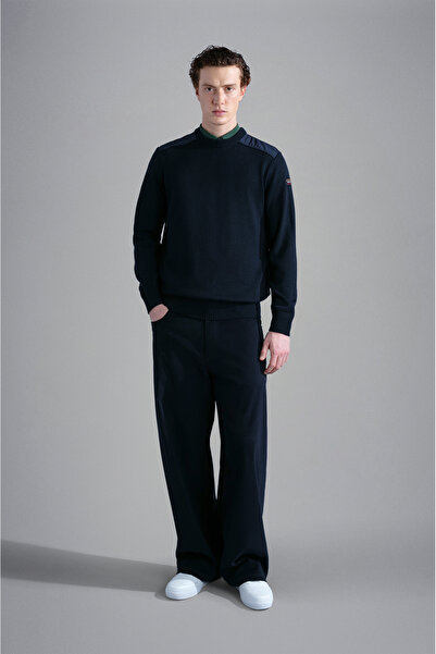 PAUL&SHARK MEN'S KNITTED ROUNDNECK C.WWOOL