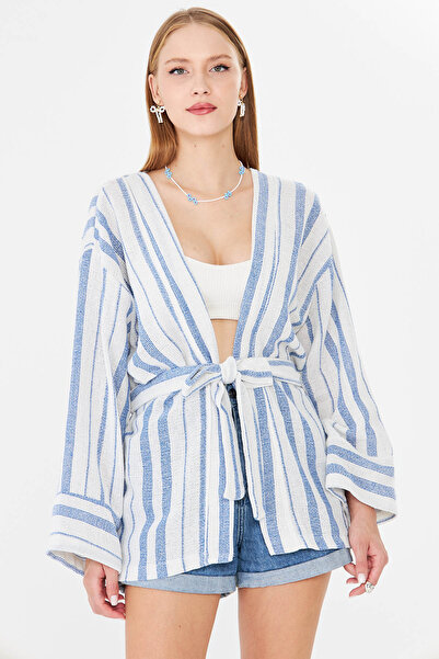 armonika Kimono cu curea Saks pentru femei ARM-25Y001073