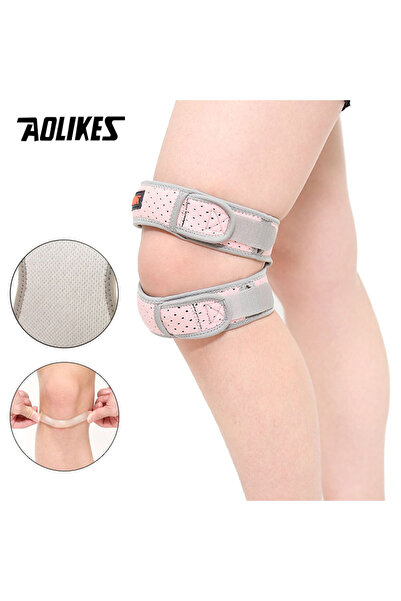 Aolikes النوع ب - وردي، قطعة واحدة، ضمادة داعمة لفّ ، ضمادة مرنة