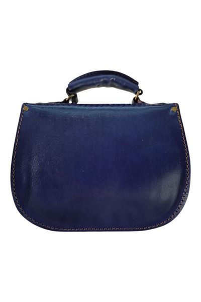 MelAlp Kadın Hakiki Deri El Omuz Çantası El İşçiliği Hanmade