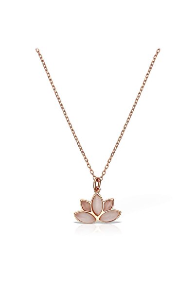 Hinari Colier Zen Spirit din argint 925 placat cu aur roz