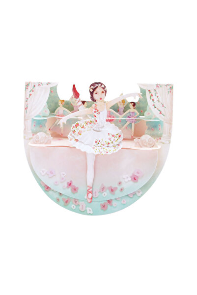 Santoro Felicitare 3D PopnRock Balet