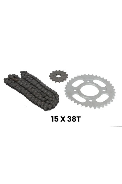 MYG Cg 125 Zincir Dişli Set 15T*38T