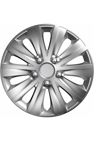 Cridem Set capace roti auto Rapide NC 4buc - Argintiu/Crom - 14''