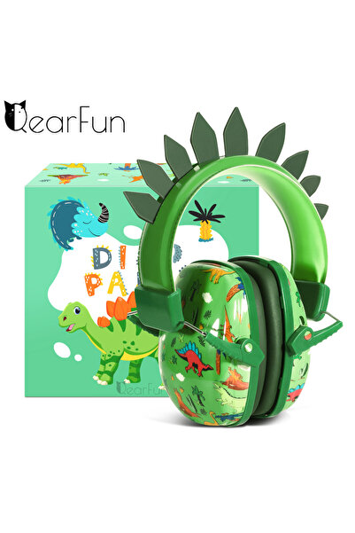 Choice ديناصور مع صندوق لطيف لحماية الأذن للأطفال، سدادات أذن مضادة للضوضاء، ...