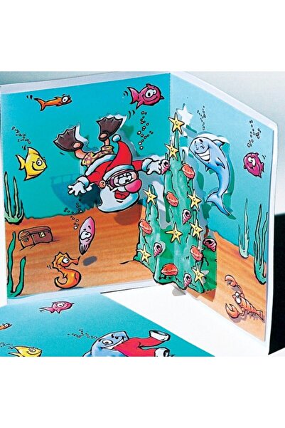 Origami Felicitare 3D tip Scafandru