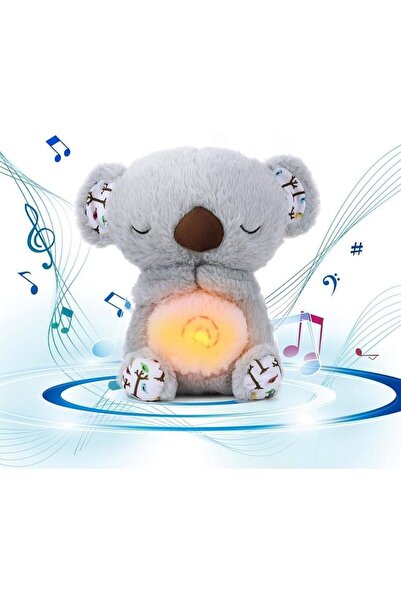 OEM Koala Magic - Plush Toy with Breathing, Light and Sound (Grey)