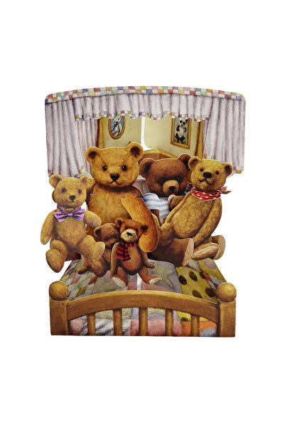 Santoro Felicitare 3D Swing Cards Ursuleti de plus