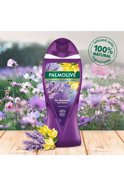 PALMOLIVE NATURALS جل استحمام بالموليف سو ريلاكسد 250 مل (للرأس) (عبوة من 12 ...