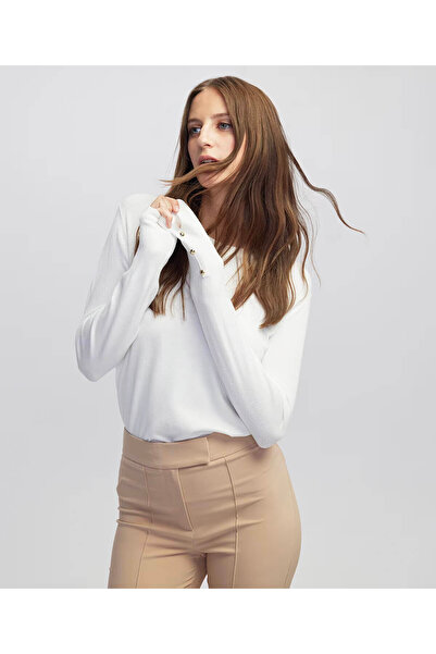 İpekyol Contrast Button Knitwear