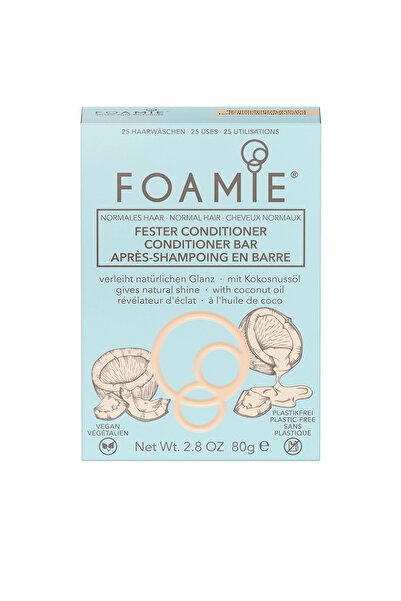 Foamie , Shake Your Coconuts, Hair Conditioner Bar, For Shine, 80 g