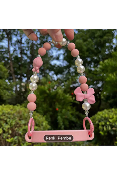 elamindunyasi 1.18 Lt Termos için Renkli Askı Kalp, Fiyonk Süs Aksesuar Tutac...