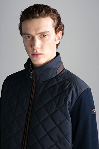 PAUL&SHARK Men's Cardigan C.W. Wool