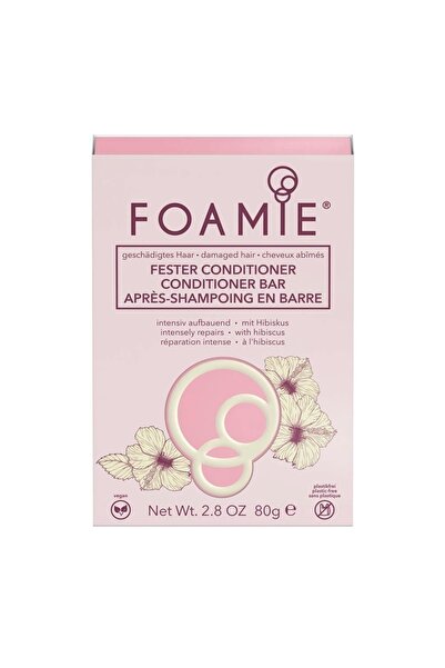 Foamie , Hibiscus, Hair Conditioner Bar, For Regeneration, 80 g